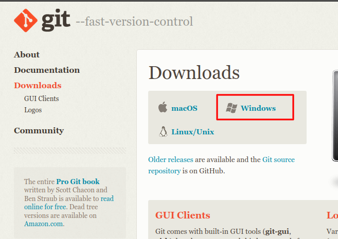 Windows Download Git 1